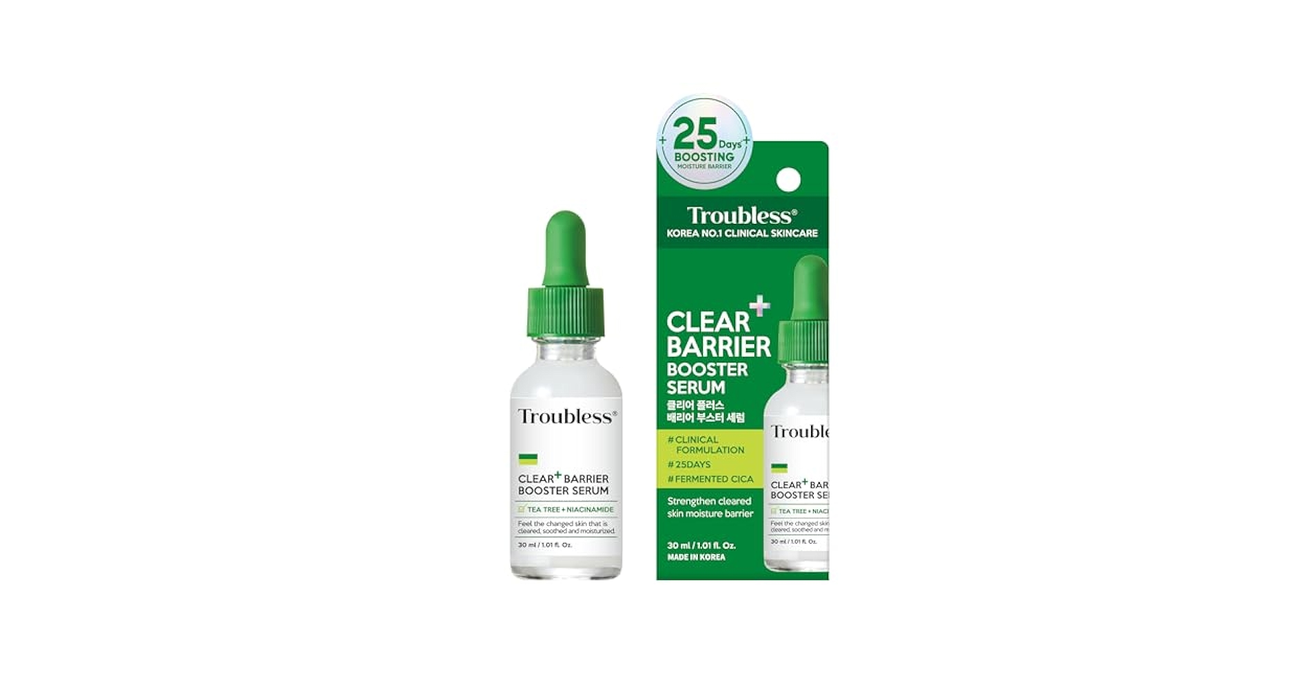 Amazon.com: Troubless Clear Barrier Plus Booster Serum